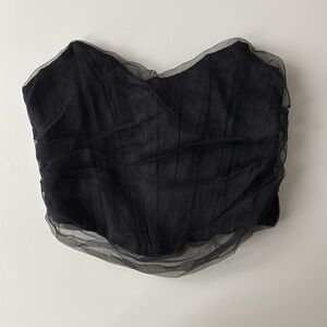 Zara Tulle Corset Bustier